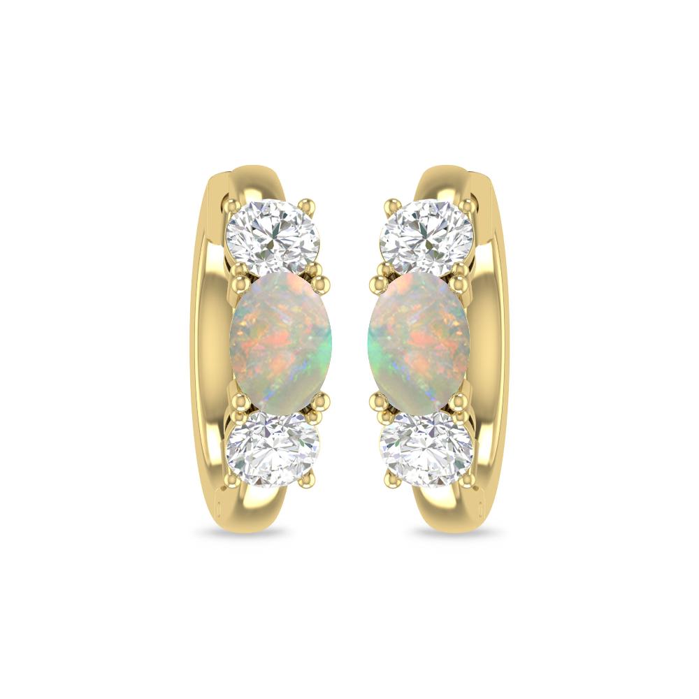 Yellow Gold - Opal