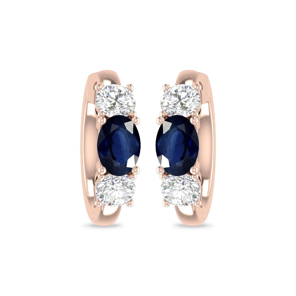 Rose Gold - Sapphire