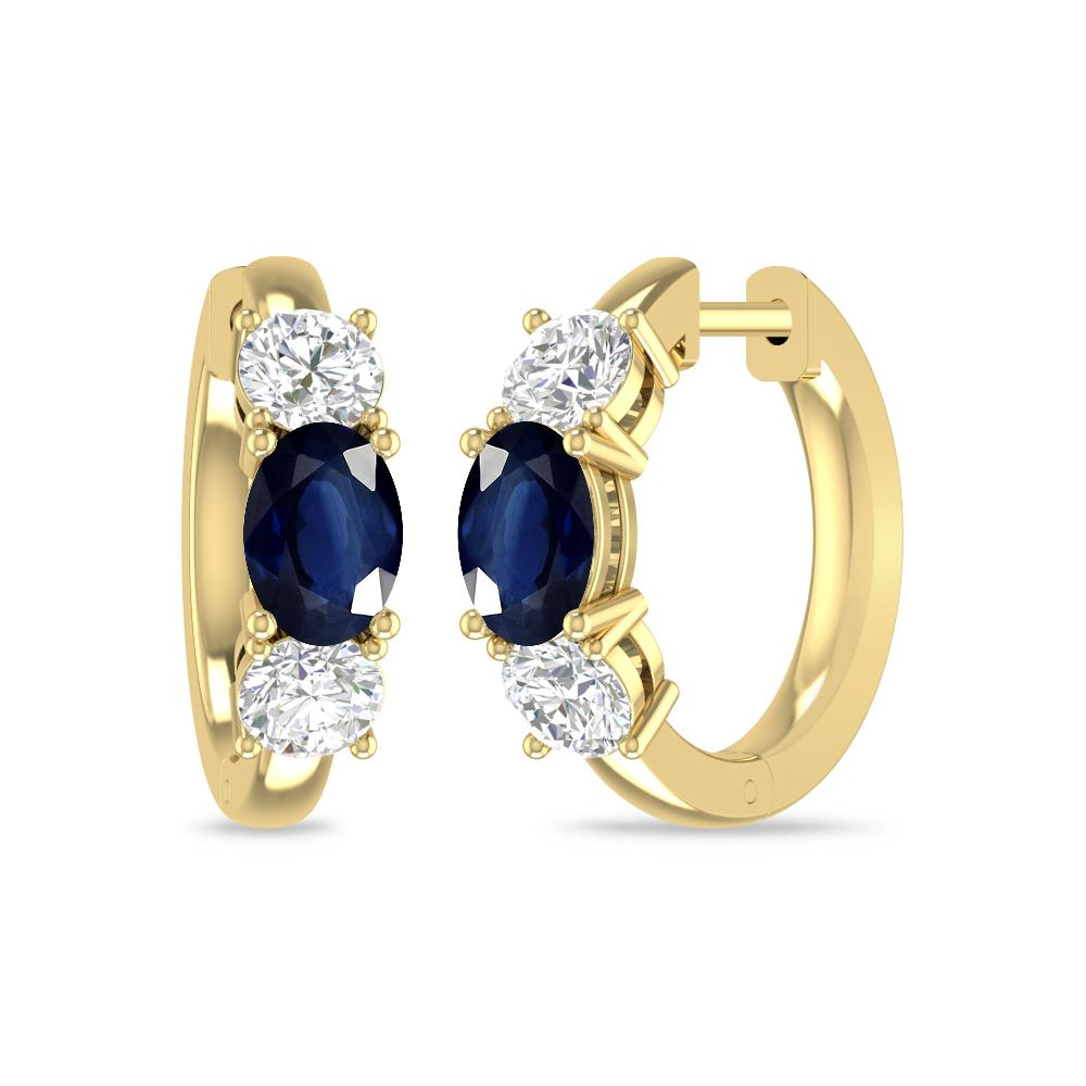 Yellow Gold - Sapphire