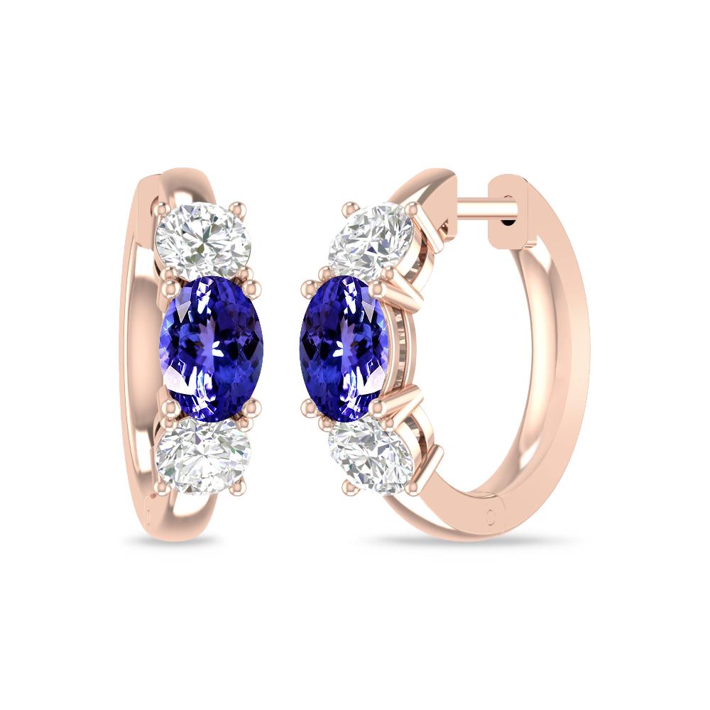 Rose Gold - Tanzanite