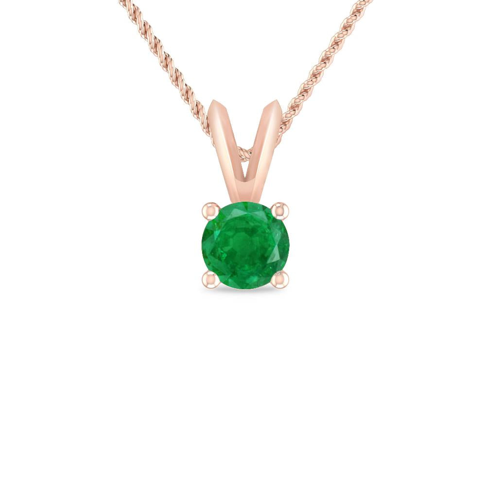 Rose Gold - Emerald