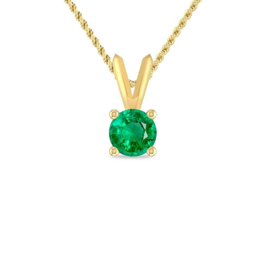 Yellow Gold - Emerald