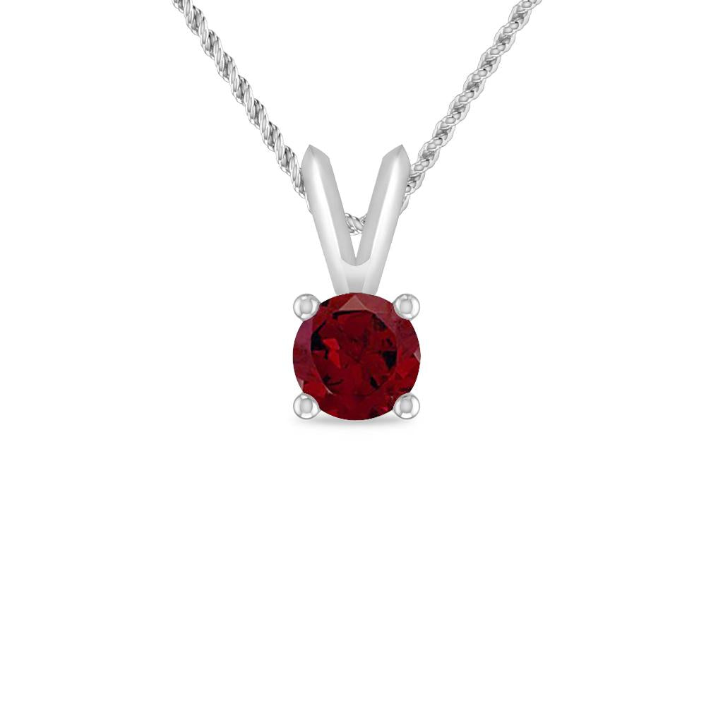 White Gold - Garnet