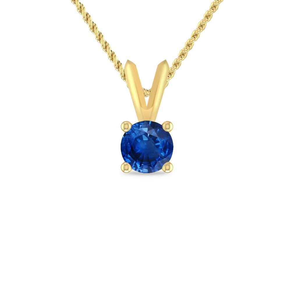 Yellow Gold - Sapphire