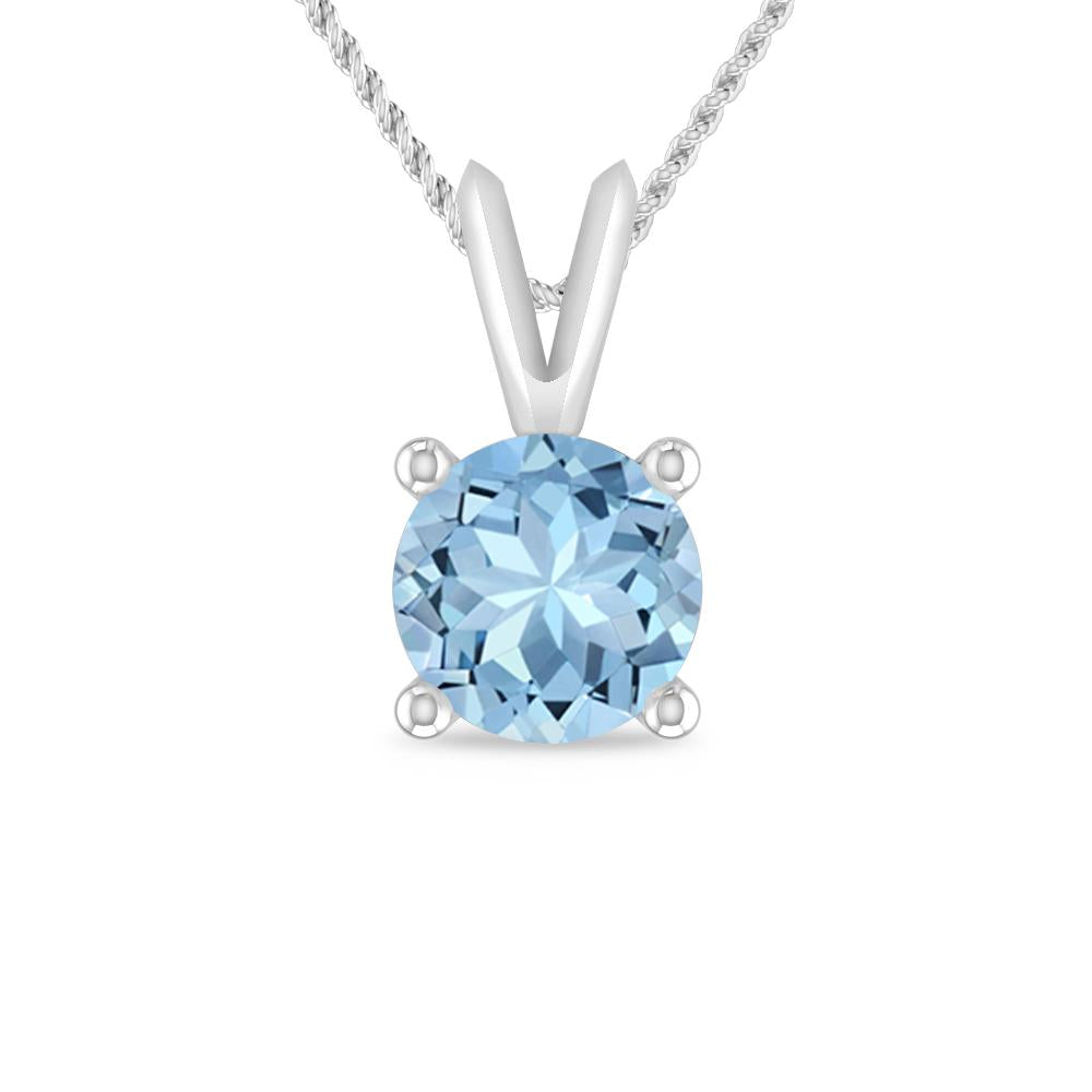 White Gold - Aquamarine