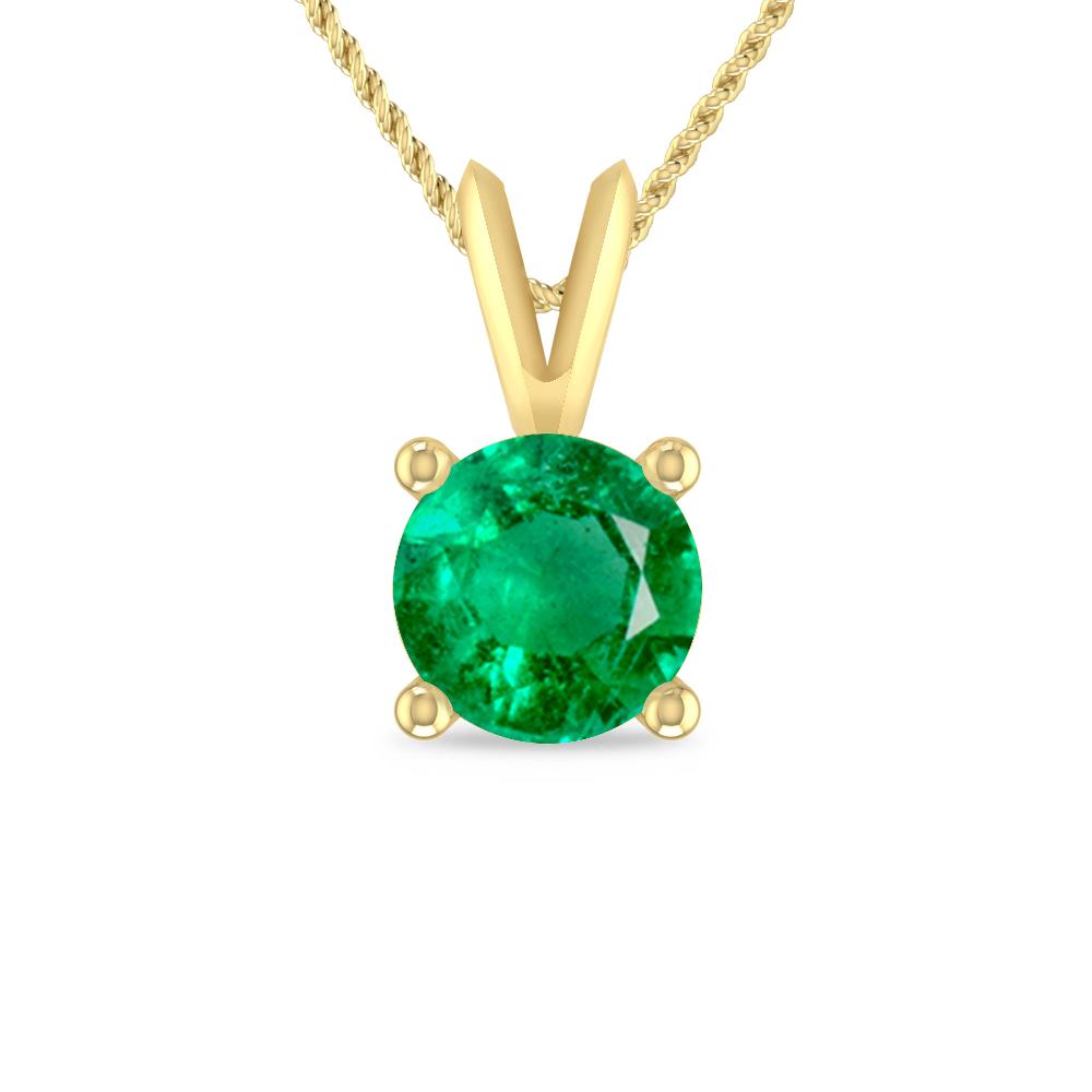 Yellow Gold - Emerald