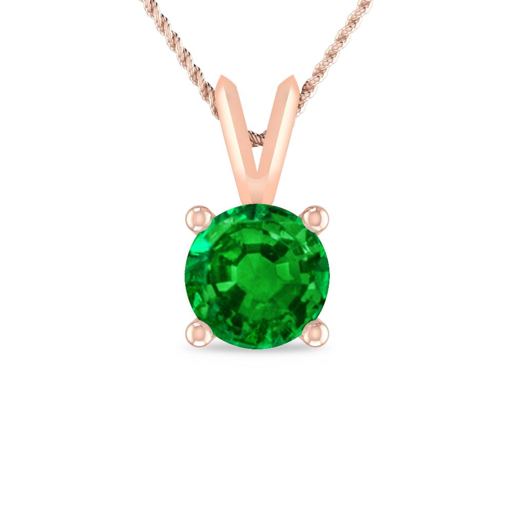 Rose Gold - Emerald