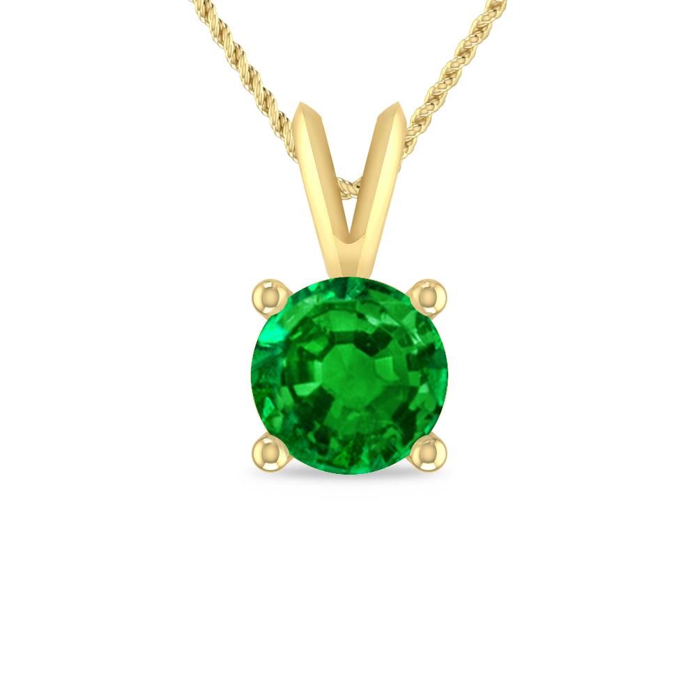 Yellow Gold - Emerald