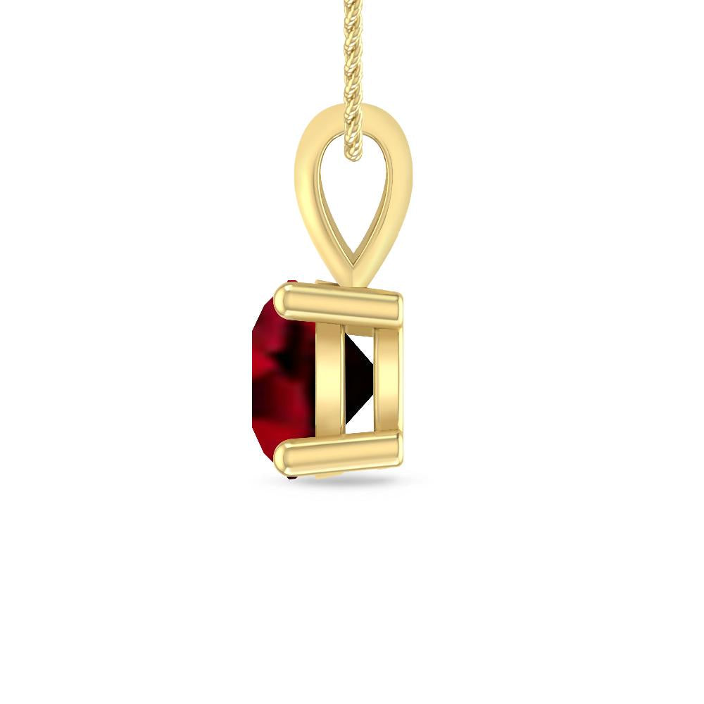 Yellow Gold - Garnet