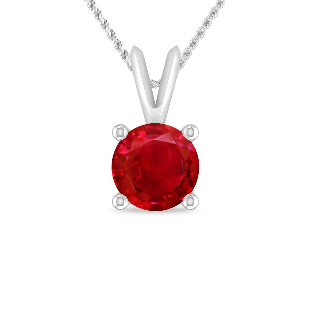 White Gold - Ruby