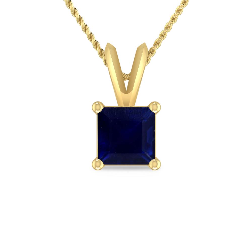 Yellow Gold - Sapphire