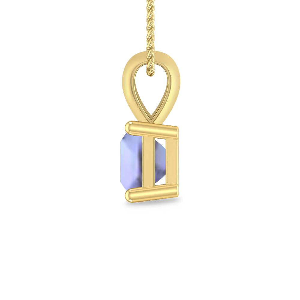 Yellow Gold - Tanzanite