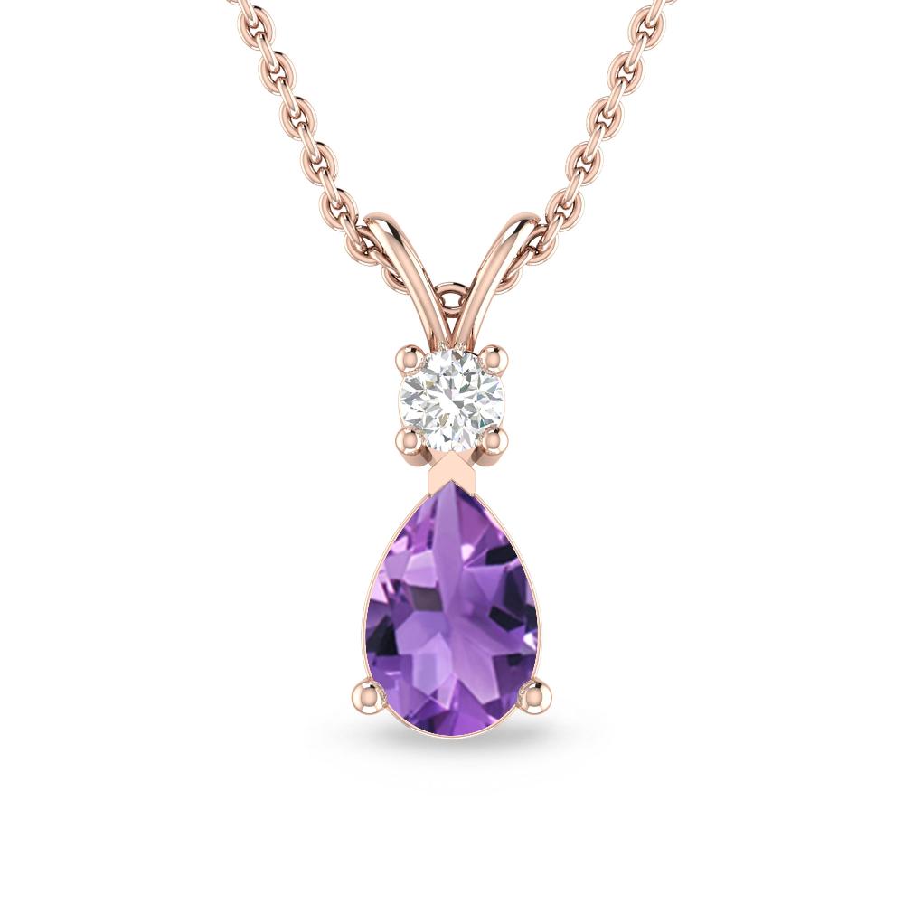 Rose Gold - Amethyst