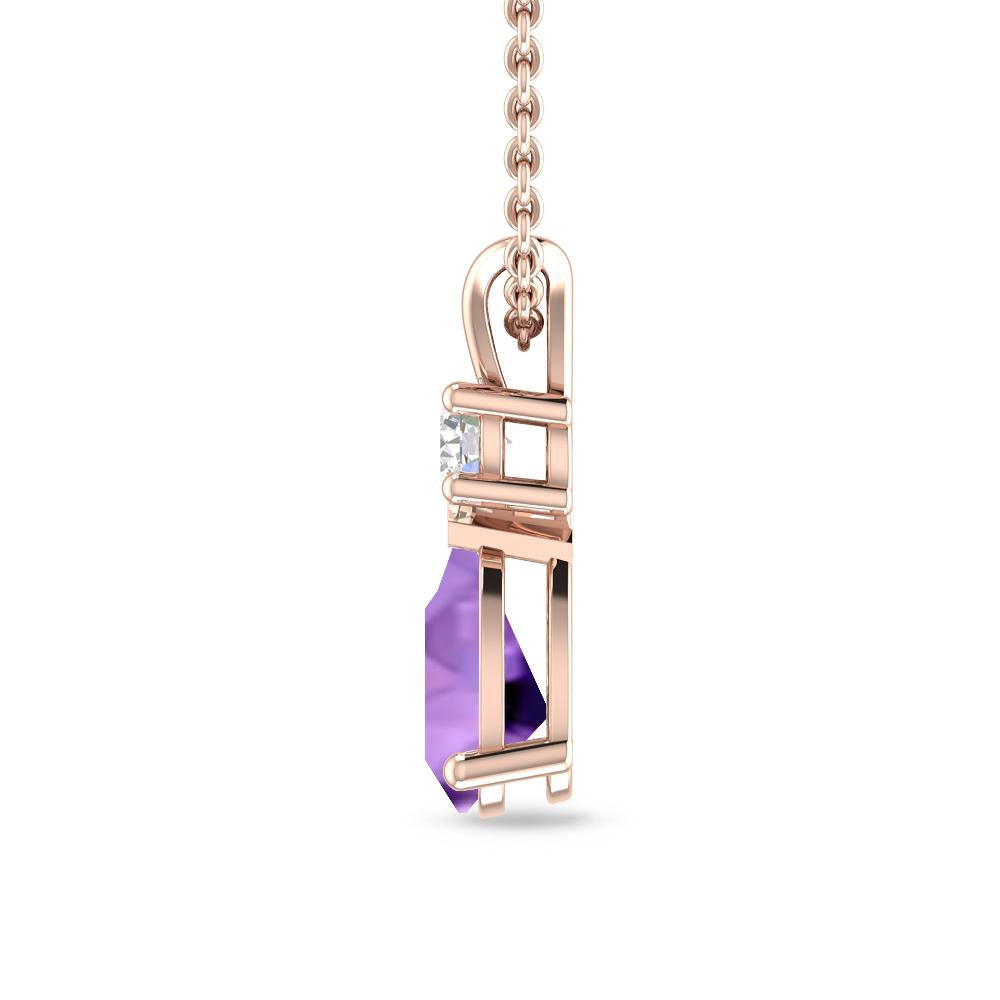 Rose Gold - Amethyst