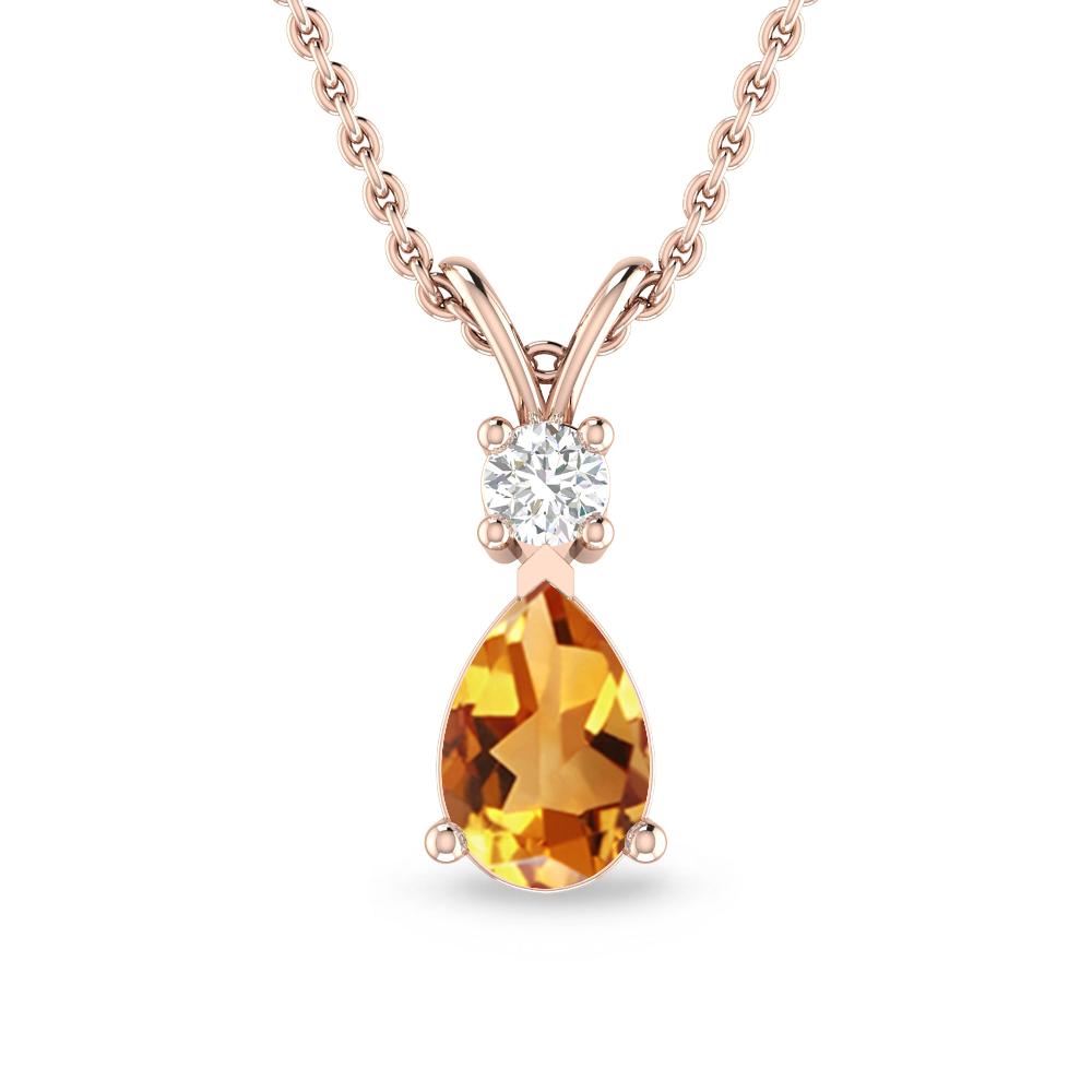 Rose Gold - Citrine