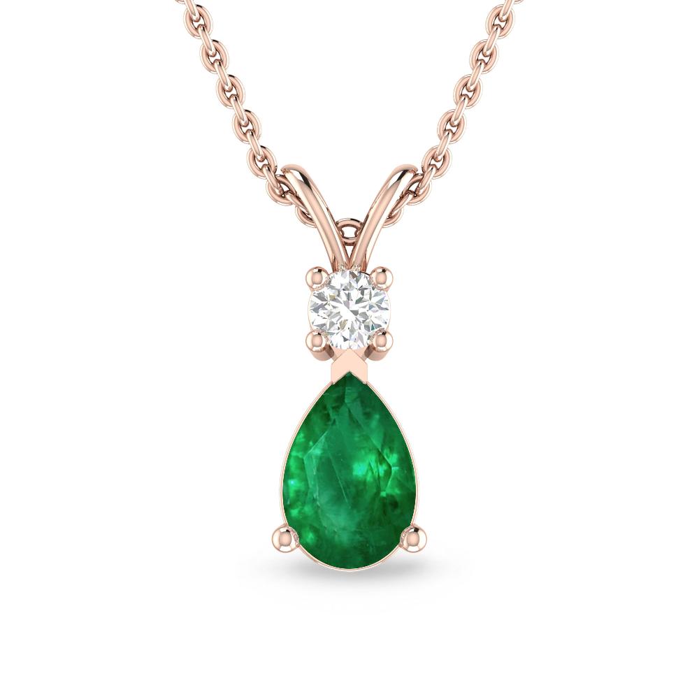Rose Gold - Emerald