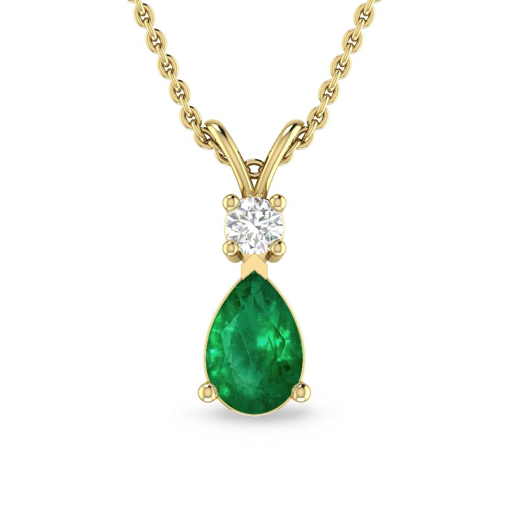 Yellow Gold - Emerald