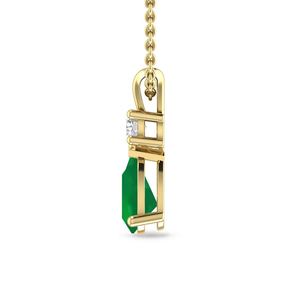 Yellow Gold - Emerald