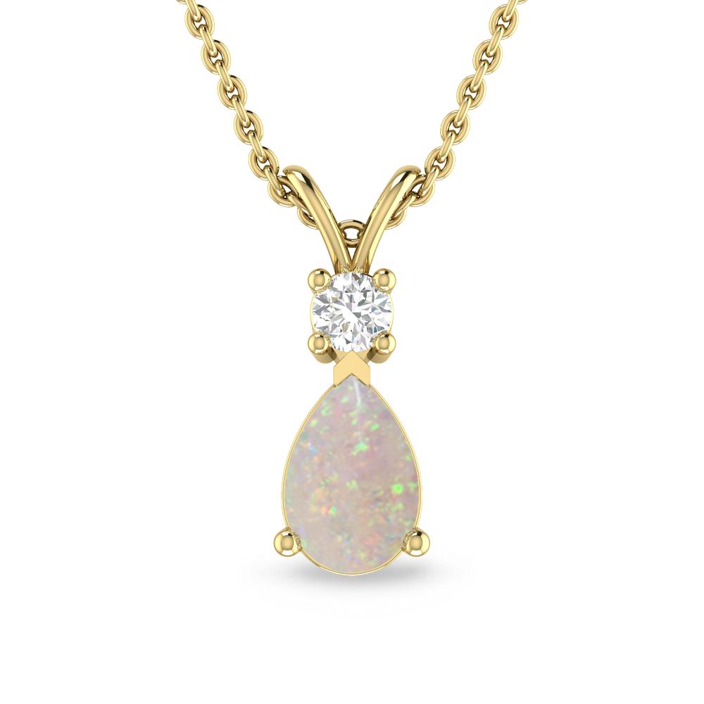 Yellow Gold - Opal