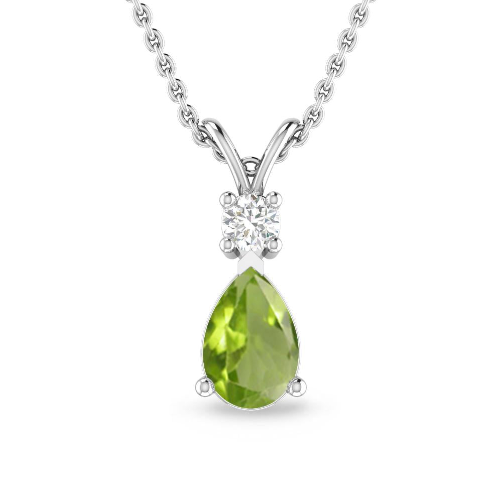 White Gold - Peridot