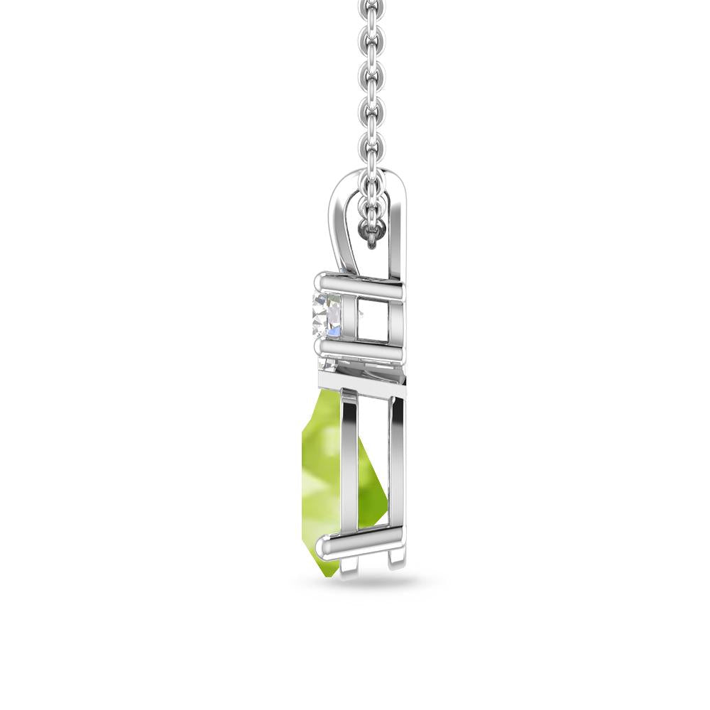 White Gold - Peridot