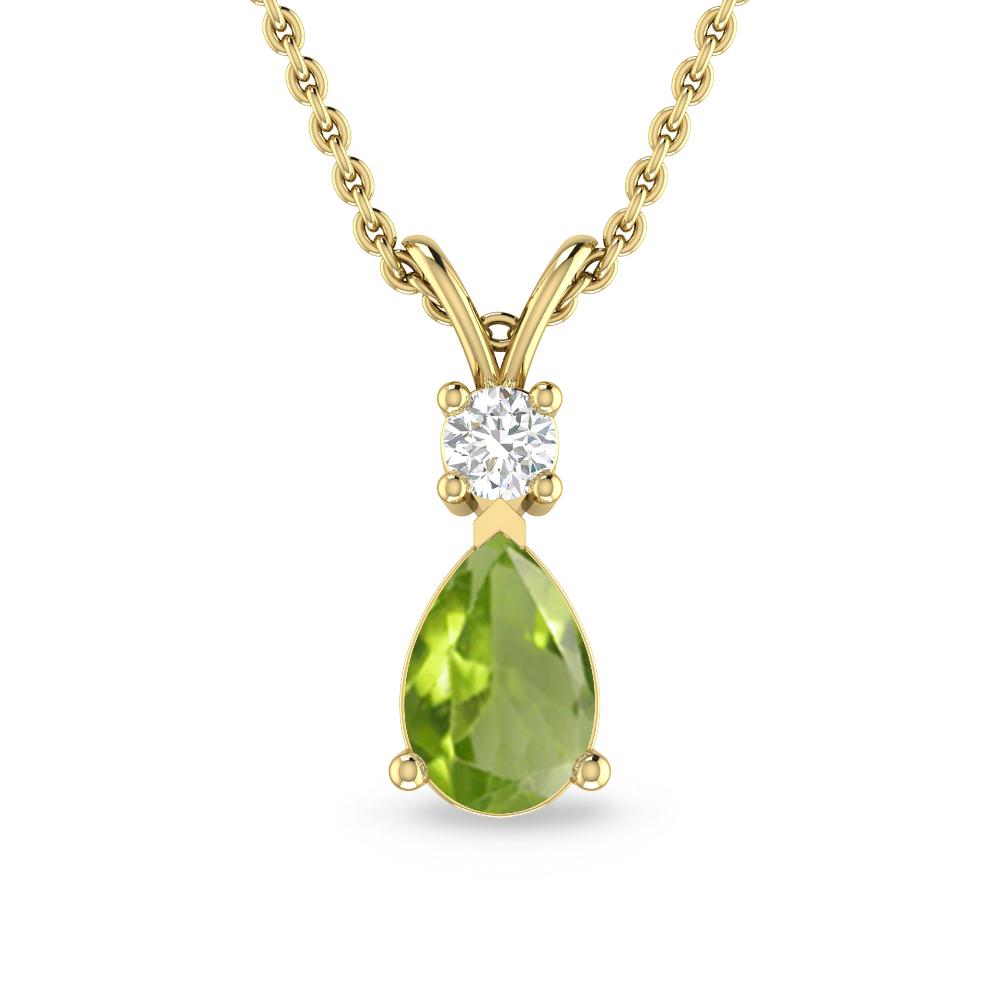 Yellow Gold - Peridot