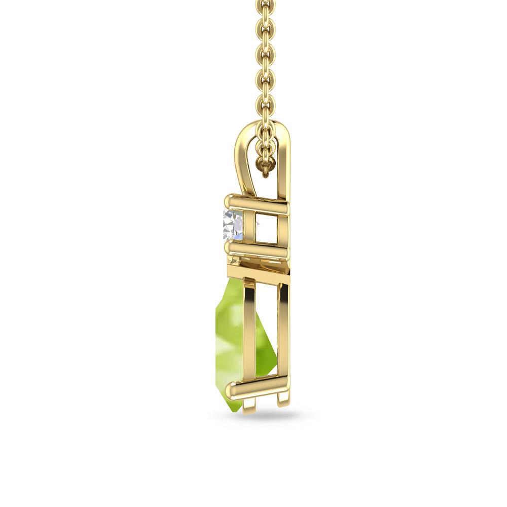 Yellow Gold - Peridot