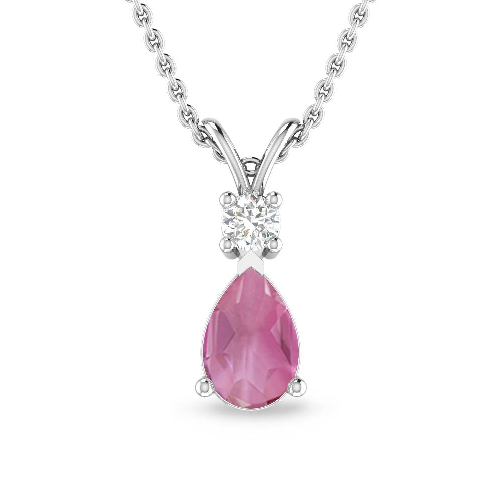 White Gold - Pink Tourmaline
