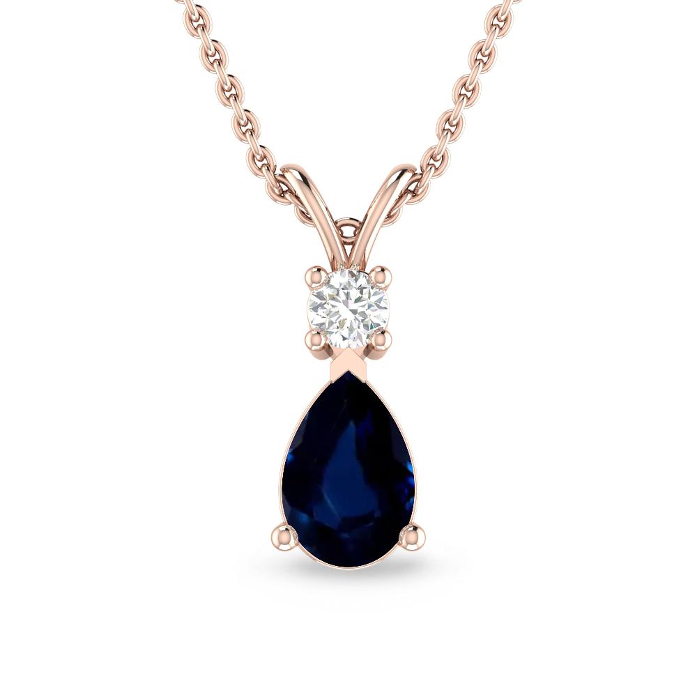 Rose Gold - Sapphire