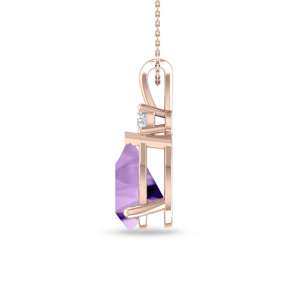 Rose Gold - Amethyst