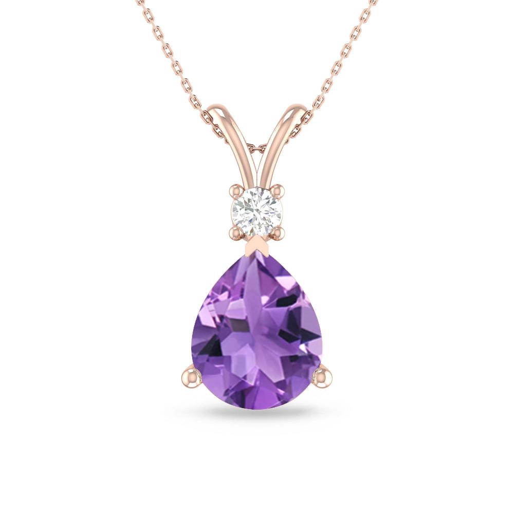 Rose Gold - Amethyst