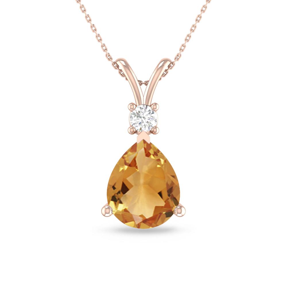 Rose Gold - Citrine