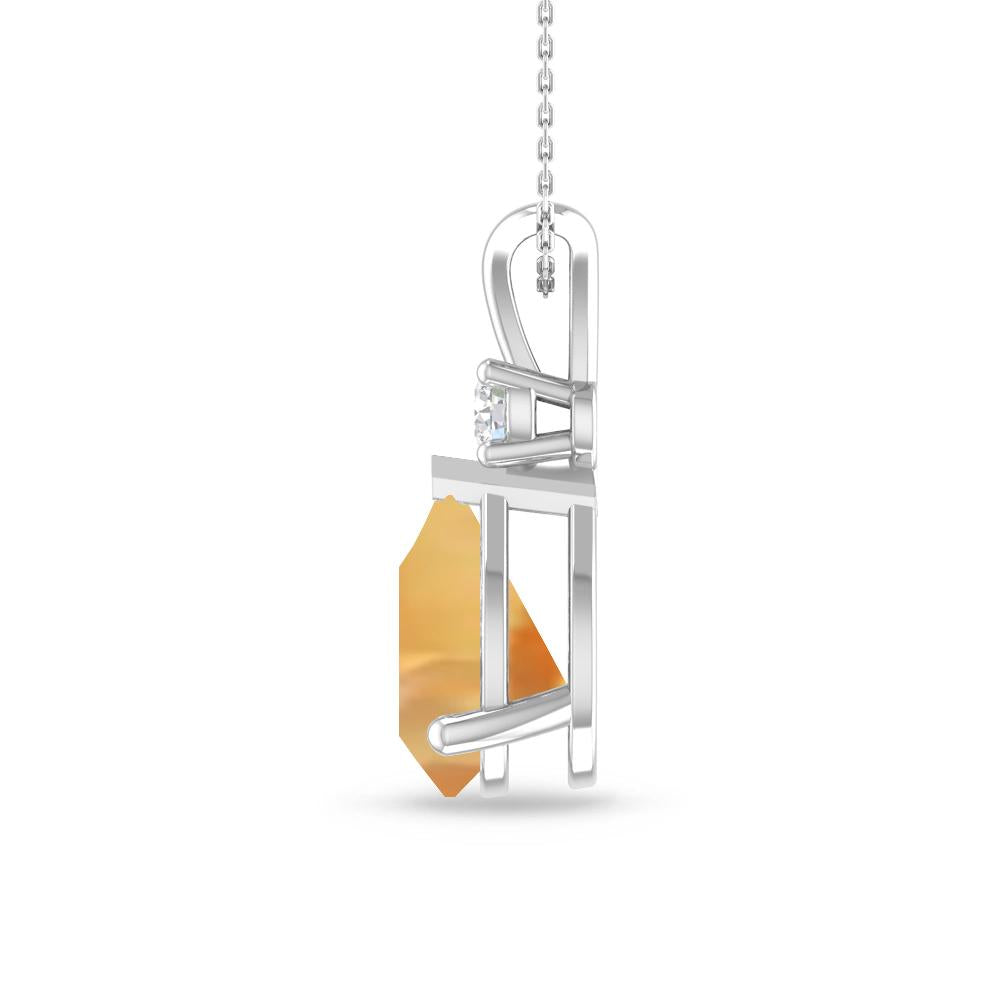 White Gold - Citrine