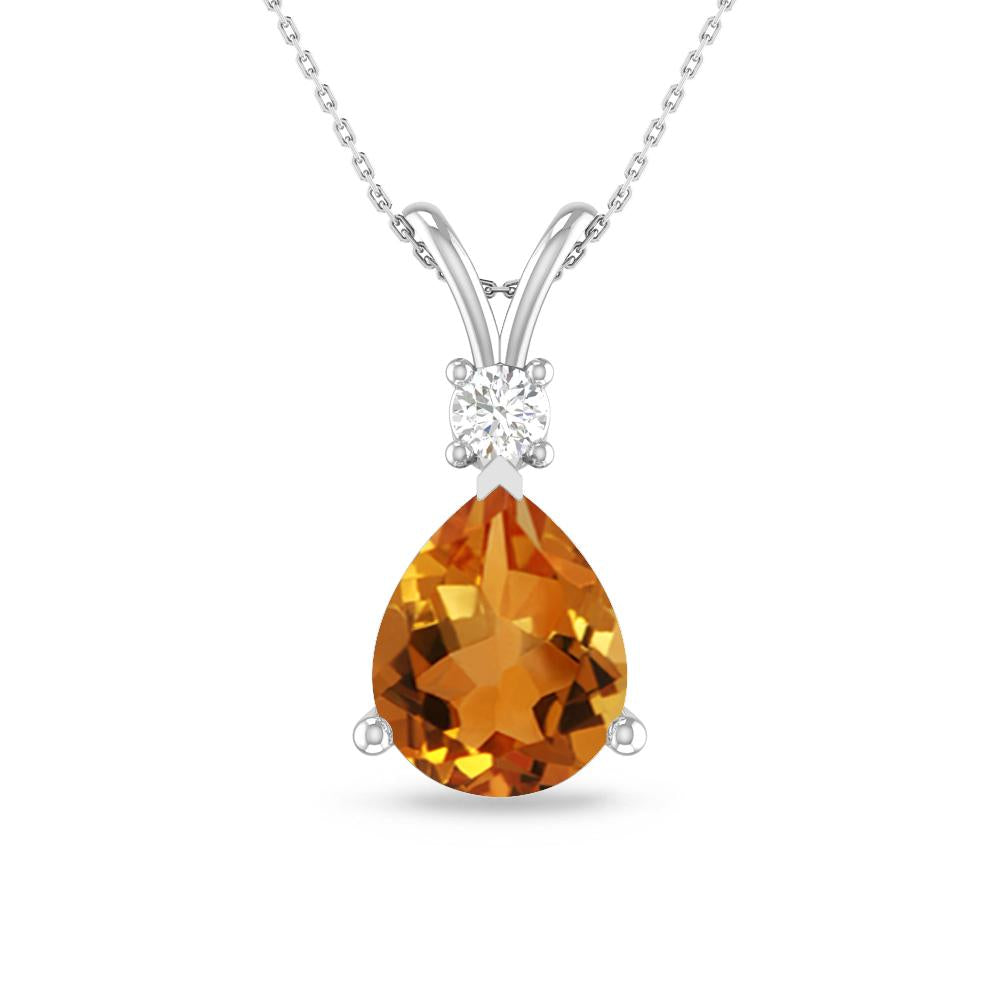 White Gold - Citrine
