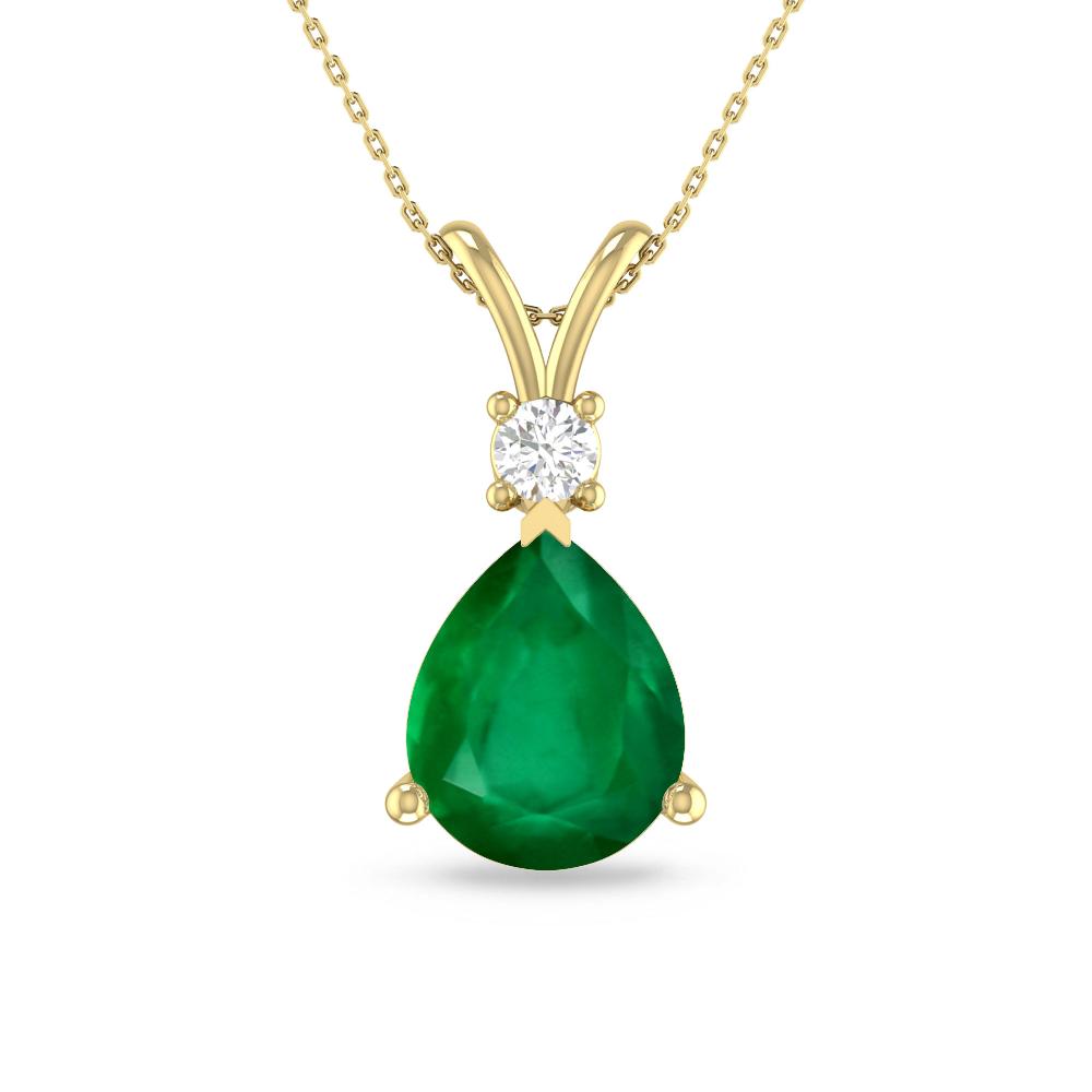 Yellow Gold - Emerald