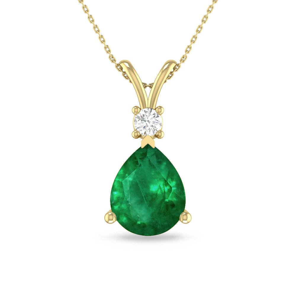 Yellow Gold - Emerald