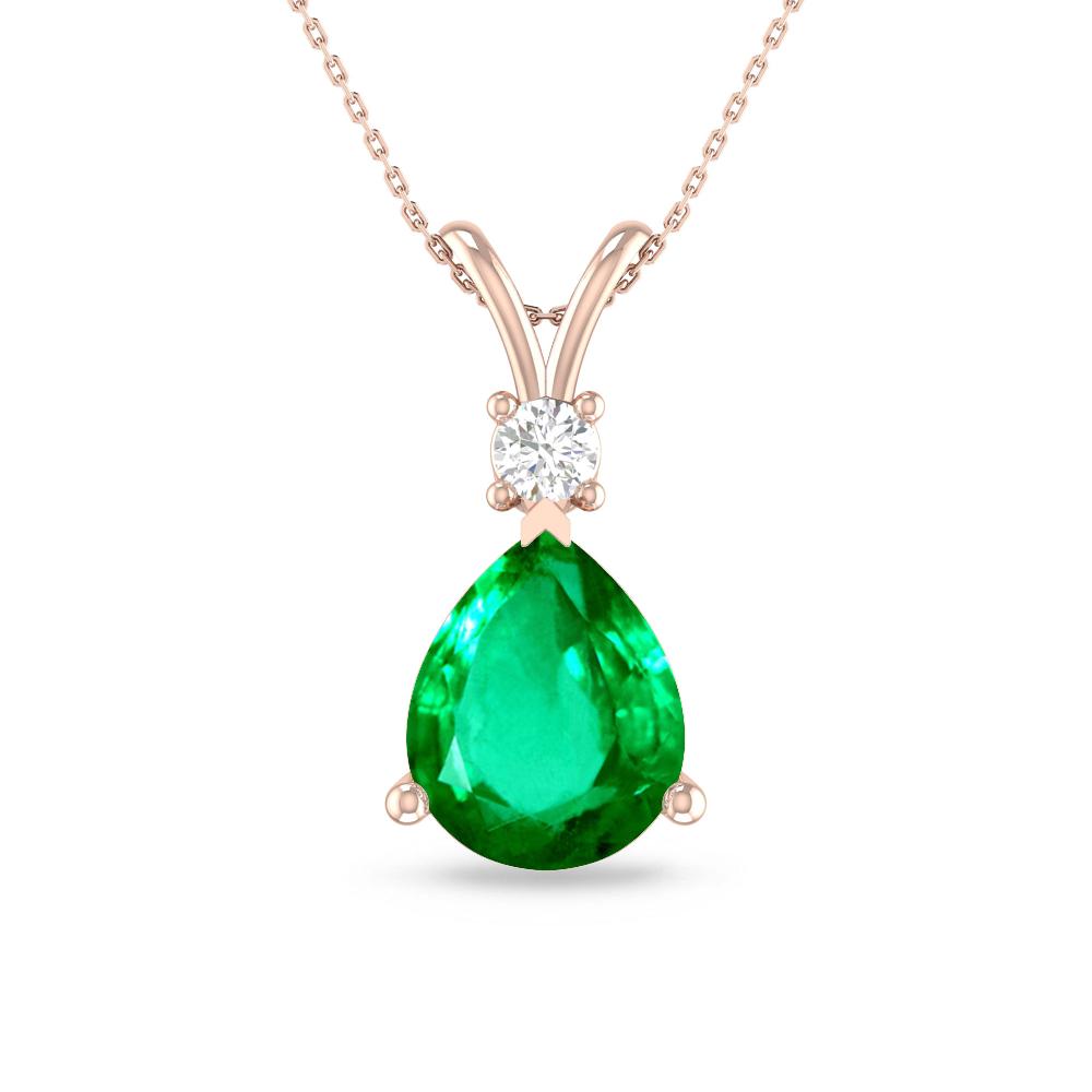 Rose Gold - Emerald