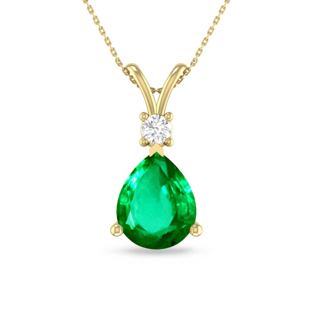 Yellow Gold - Emerald
