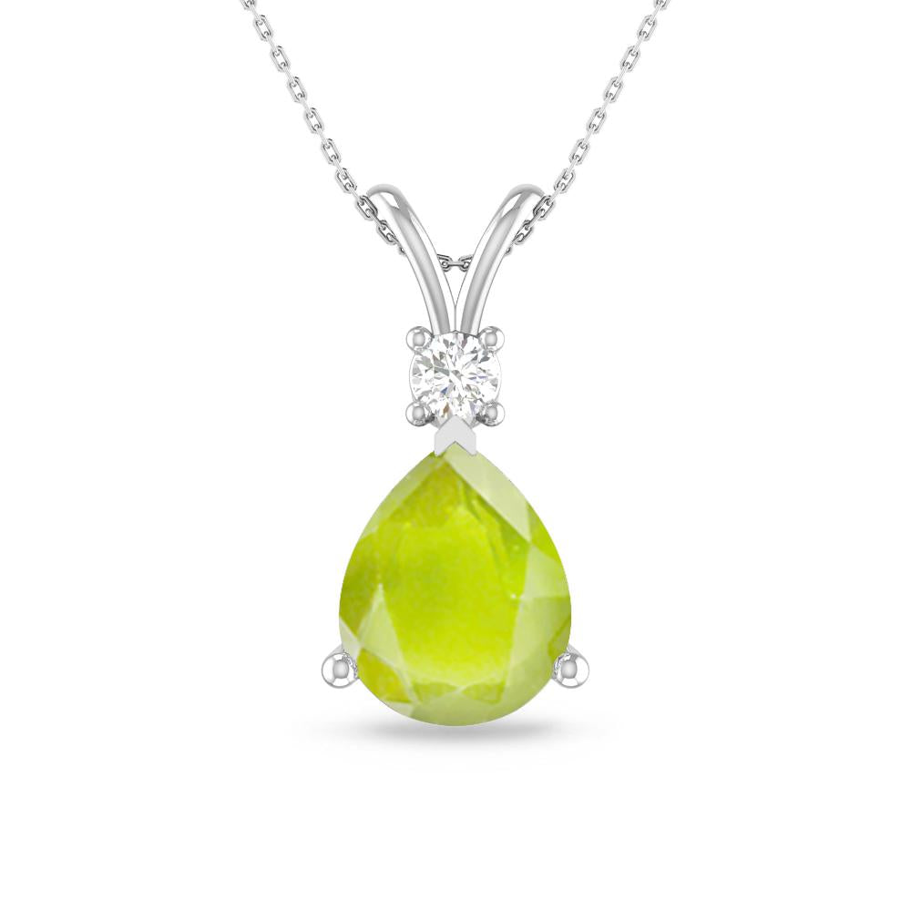 White Gold - Peridot
