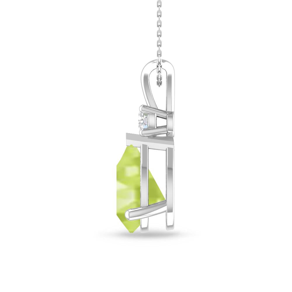 White Gold - Peridot