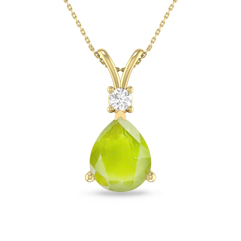 Yellow Gold - Peridot