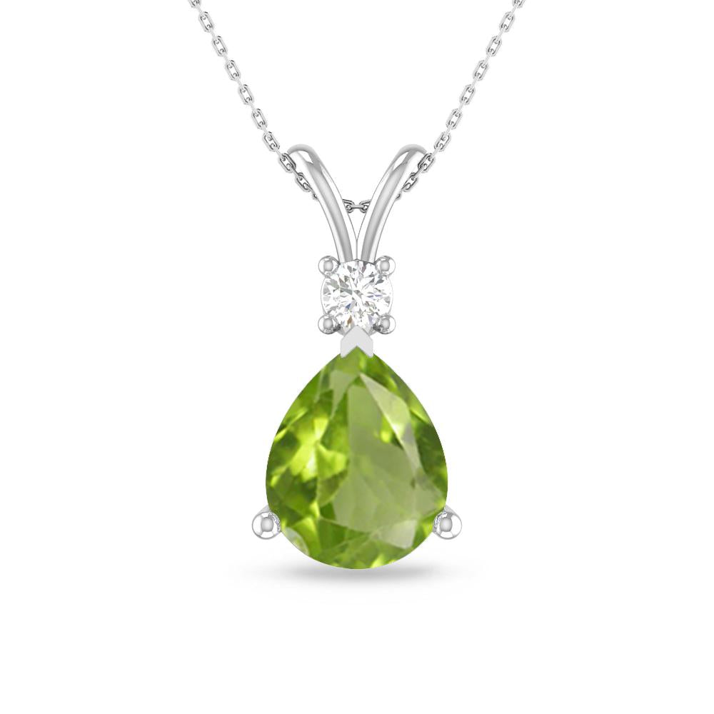 White Gold - Peridot