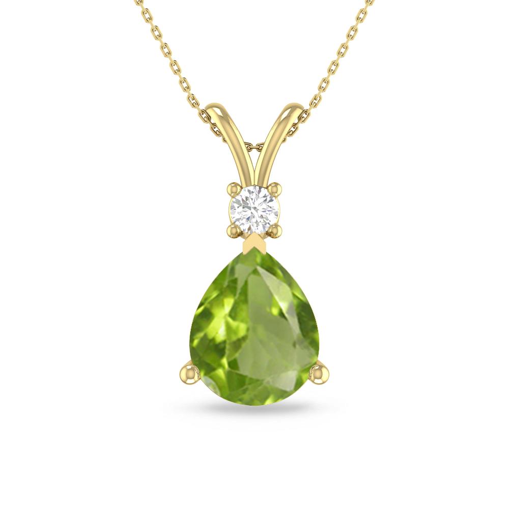 Yellow Gold - Peridot