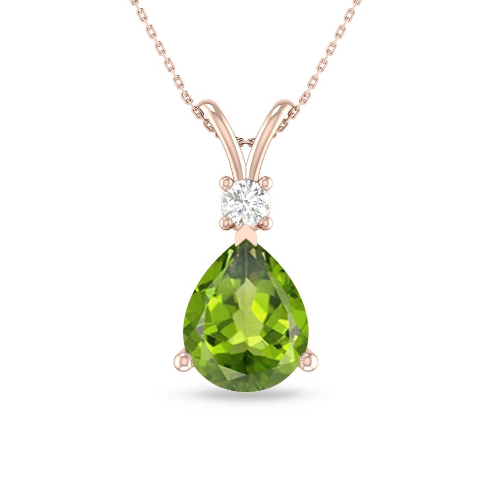 Rose Gold - Peridot