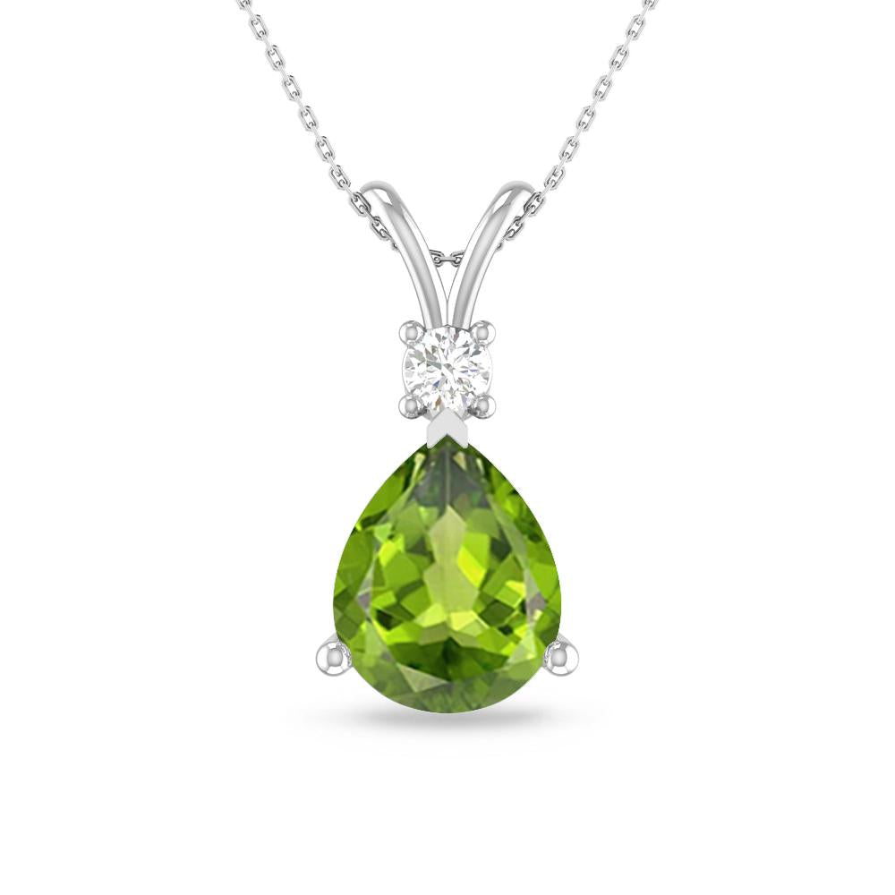 White Gold - Peridot