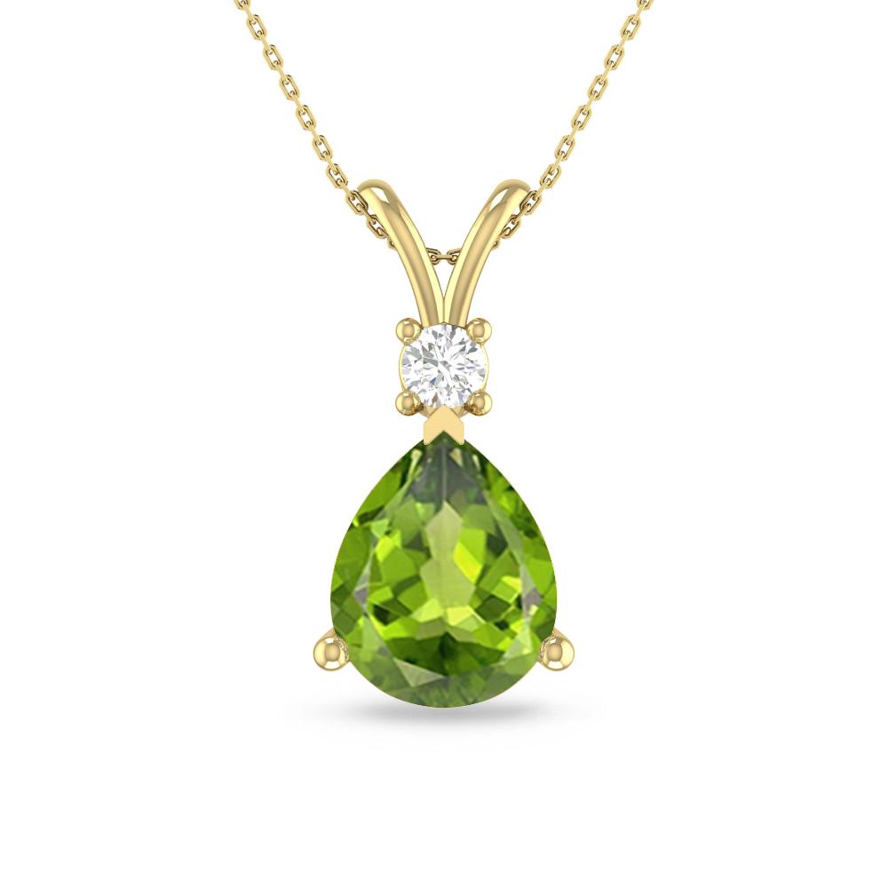 Yellow Gold - Peridot