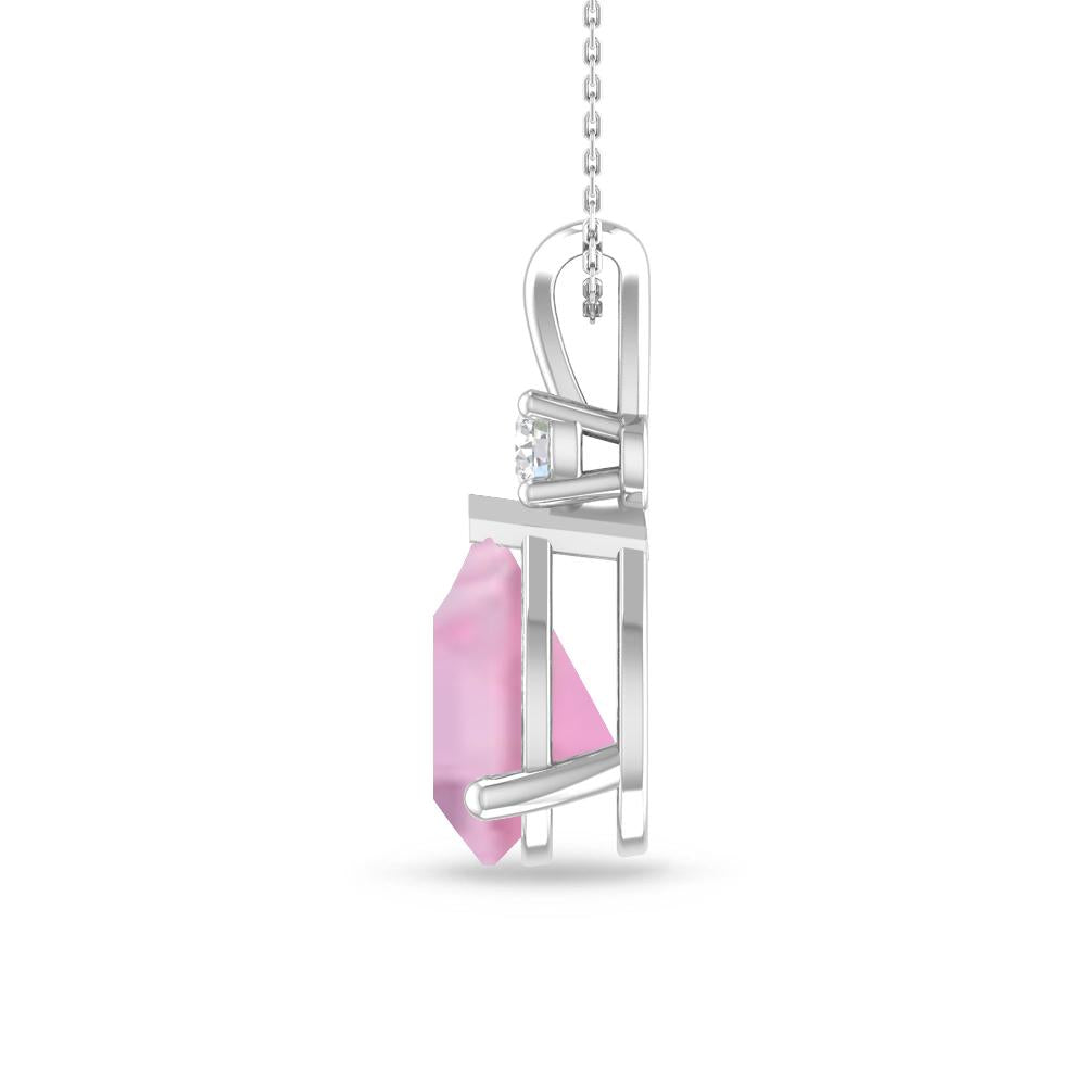 White Gold - Pink Tourmaline