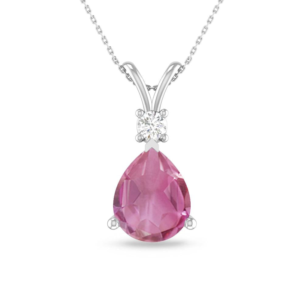 White Gold - Pink Tourmaline