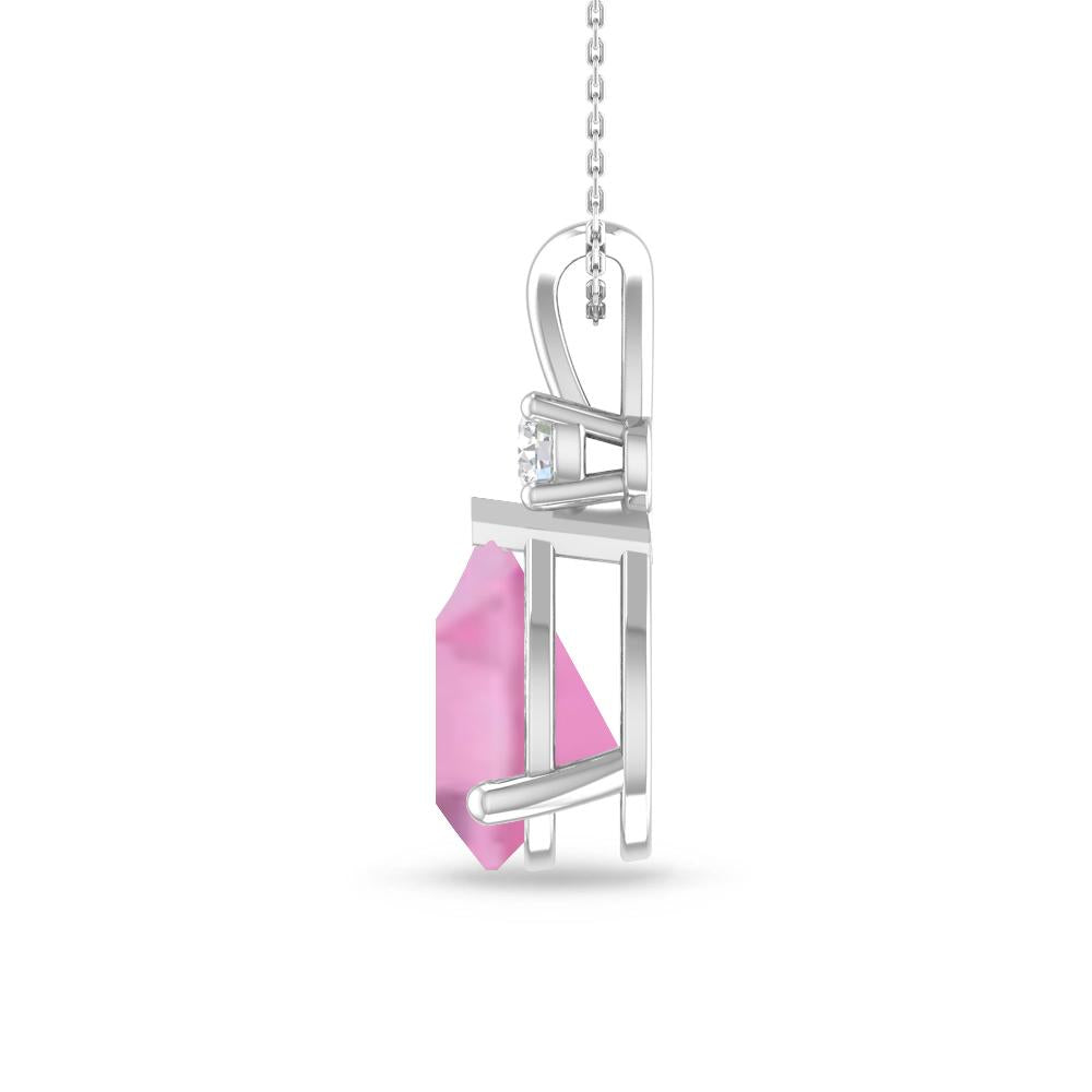 White Gold - Pink Tourmaline