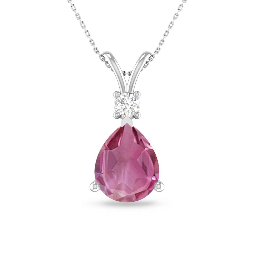 White Gold - Pink Tourmaline
